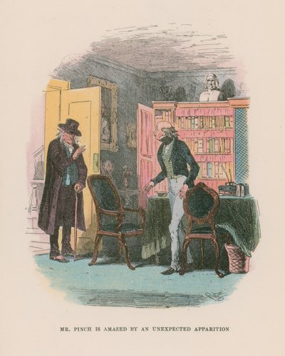 Illustration for Martin Chuzzlewit by Hablot Knight Browne